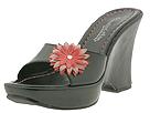 Somethin' Else by Skechers - Crooks (Black Leather/Multi Trim) - Women's,Somethin' Else by Skechers,Women's:Women's Casual:Casual Sandals:Casual Sandals - Slides/Mules