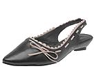NaNa - Maggie (Black Goat Leather W/ Lt. Pink Trim) - Women's,NaNa,Women's:Women's Dress:Dress Shoes:Dress Shoes - Special Occasion