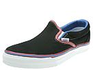 Vans - Classic Slip-On (Black/Blue Bell/Claret Red) - Men's,Vans,Men's:Men's Athletic:Skate Shoes