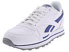 Buy Reebok Classics - Classic Leather TL (White/Royal/Carbon) - Men's, Reebok Classics online.