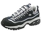 Skechers Work - Energy - Vexed (Navy Trubuck/Silver Mesh) - Women's,Skechers Work,Women's:Women's Casual:Work and Duty:Work and Duty - Steel Toed