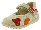 Petit Shoes - 43438 (Infant/Children) (Beige With Fruit) - Kids,Petit Shoes,Kids:Girls Collection:Infant Girls Collection:Infant Girls First Walker:First Walker - Hook and Loop