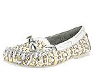 JEFFREY CAMPBELL - Mini Weave (Silver) - Women's,JEFFREY CAMPBELL,Women's:Women's Casual:Casual Flats:Casual Flats - Moccasins