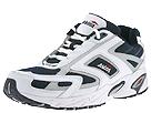 Avia - A212m (White/Submarine/Chrome Silver/Crimson Red) - Men's