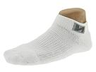 New Balance - Extra-Wide Duraspun Quarter 3-Pack (White/Grey Logo) - Accessories,New Balance,Accessories:Men's Socks:Men's Socks - Athletic