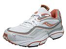 Saucony - Grid Swerve LS (White/Silver/Coral) - Women's