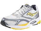 Saucony - Grid Trigon 3 Ride (White/Silver/Yellow) - Men's