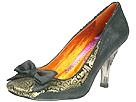 Irregular Choice - 2738-9A (Black/Gold Print) - Women's,Irregular Choice,Women's:Women's Dress:Dress Shoes:Dress Shoes - Special Occasion