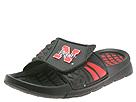 Campus Gear - University of Nebraska Slide (Nebraska Black) - Men's,Campus Gear,Men's:Men's Casual:Casual Sandals:Casual Sandals - Slides