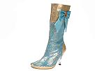 Irregular Choice - 2738-4B (Turquoise/Gold Distressed) - Women's,Irregular Choice,Women's:Women's Dress:Dress Boots:Dress Boots - Knee-High