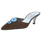 Cynthia Rowley - Trouble (Brown Suede/Turquoise Button) - Women's,Cynthia Rowley,Women's:Women's Dress:Dress Shoes:Dress Shoes - Mid Heel