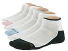 New Balance - Micro Lo Wardrobe Assorted 6-Pack (Black,Fusion/Blue Canal,Ink/Cherry,Pucker Up) - Accessories,New Balance,Accessories:Women's Socks:Women's Socks - Athletic