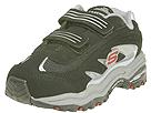 Skechers Kids - Energy 2 - A/C (Infant/Toddler) (Black/Silver/Red) - Kid's Footwear