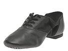 Capezio - Canvas/Leather Jazz Shoe (Black) - Women's,Capezio,Women's:Women's Athletic:Dance:Jazz
