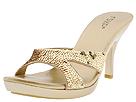 Buy rsvp - Angella (Gold Leather/Sequins) - Women's, rsvp online.