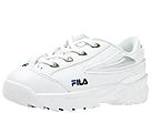 Buy discounted Fila Kids - D American Style (Children) (White/Silver-Black-Ry) - Kids online.