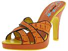 Buy Exchange by Charles David - Gilda (Orange Croco Print/Satin) - Women's, Exchange by Charles David online.