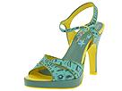 Buy Exchange by Charles David - Garbo (Turquoise Croco Print/Satin) - Women's, Exchange by Charles David online.