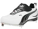 PUMA - DFR Metal (White/Black) - Men's,PUMA,Men's:Men's Athletic:Cleats