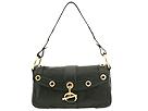 Via Spiga Handbags - Lily Perf Calf Medium Flap (Black) - Accessories,Via Spiga Handbags,Accessories:Handbags:Shoulder