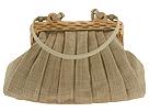 Made on Earth for David & Scotti Handbags Madera Raffia Frame Satchel