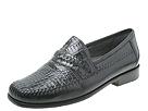 Florsheim - Addison (Black Gator W/ Milled Leather) - Men's,Florsheim,Men's:Men's Dress:Slip On:Slip On - Exotic