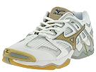 Mizuno - Wave Tornado (White/Gold/Silver) - Women's,Mizuno,Women's:Women's Athletic:Volleyball