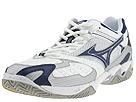 Mizuno - Wave Spike 8 (White/Navy) - Women's