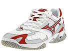 Mizuno - Wave Spike 8 (White/Red) - Women's