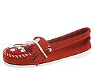 Buy Minnetonka - Thunderbird (Red Suede) - Women's, Minnetonka online.