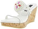 Steven - Yulie (White Leather) - Women's,Steven,Women's:Women's Casual:Casual Sandals:Casual Sandals - Wedges