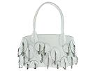 Made on Earth for David & Scotti Handbags - Petals Satchel (White) - Accessories,Made on Earth for David & Scotti Handbags,Accessories:Handbags:Satchel