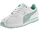 Buy PUMA - Turin Leather Wn's (White/Ocean Wave) - Women's, PUMA online.