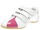 J. - Cosmic (White/Pink Leather) - Women's,J.,Women's:Women's Casual:Hook and Loop Fastener