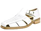 Stacy Adams - Weber (White Leather) - Men's,Stacy Adams,Men's:Men's Dress:Dress Sandals