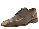 Stacy Adams - Giotto (Brown With Taupe Perfed Calf) - Men's,Stacy Adams,Men's:Men's Seasonal:Men's Spring Collection