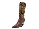Penny Loves Kenny - Round Up (Brown Leather/Leopard Fabric) - Women's,Penny Loves Kenny,Women's:Women's Casual:Casual Boots:Casual Boots - Mid-Calf