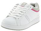 DVS Shoe Company - Berra 3 W (White/Pink/Grey Leather) - Women's,DVS Shoe Company,Women's:Women's Athletic:Surf and Skate