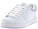 DVS Shoe Company - Berra 3 W (White/Lavender Leather) - Women's,DVS Shoe Company,Women's:Women's Athletic:Surf and Skate