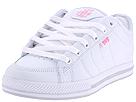 Buy discounted DVS Shoe Company - Dillinger W (White Leather) - Women's online.