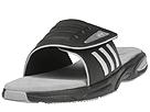 adidas - Supernova Slide (Black/White/Metallic Silver) - Men's,adidas,Men's:Men's Casual:Casual Sandals:Casual Sandals - Slides