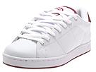 Buy discounted DVS Shoe Company - Revival W (White/Burgundy) - Women's online.