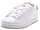 DVS Shoe Company - Revival W (White/Burgundy) - Women's