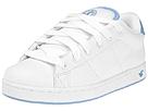 DVS Shoe Company - Revival W (White/ Blue Leather) - Women's,DVS Shoe Company,Women's:Women's Athletic:Surf and Skate
