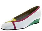 Magdesians - Shaina-R (White Kid/Yellow/Fuschia/Green) - Women's,Magdesians,Women's:Women's Dress:Dress Shoes:Dress Shoes - Mid Heel