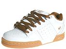 DVS Shoe Company - Getz 2 (White/Gum Pebble Grain Leather) - Men's,DVS Shoe Company,Men's:Men's Athletic:Skate Shoes