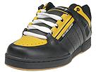 DVS Shoe Company - Getz (Black/Yellow Leather) - Men's,DVS Shoe Company,Men's:Men's Athletic:Skate Shoes