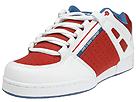 Buy discounted DVS Shoe Company - Getz (White/Red Leather) - Men's online.