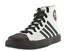Draven - Duane Peters Hi Top 4-Stripes (White/Black) - Men's,Draven,Men's:Men's Athletic:Skate Shoes