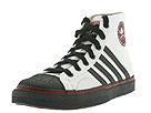 Draven - Duane Peters Hi Top 4-Stripes (White/Black) - Men's